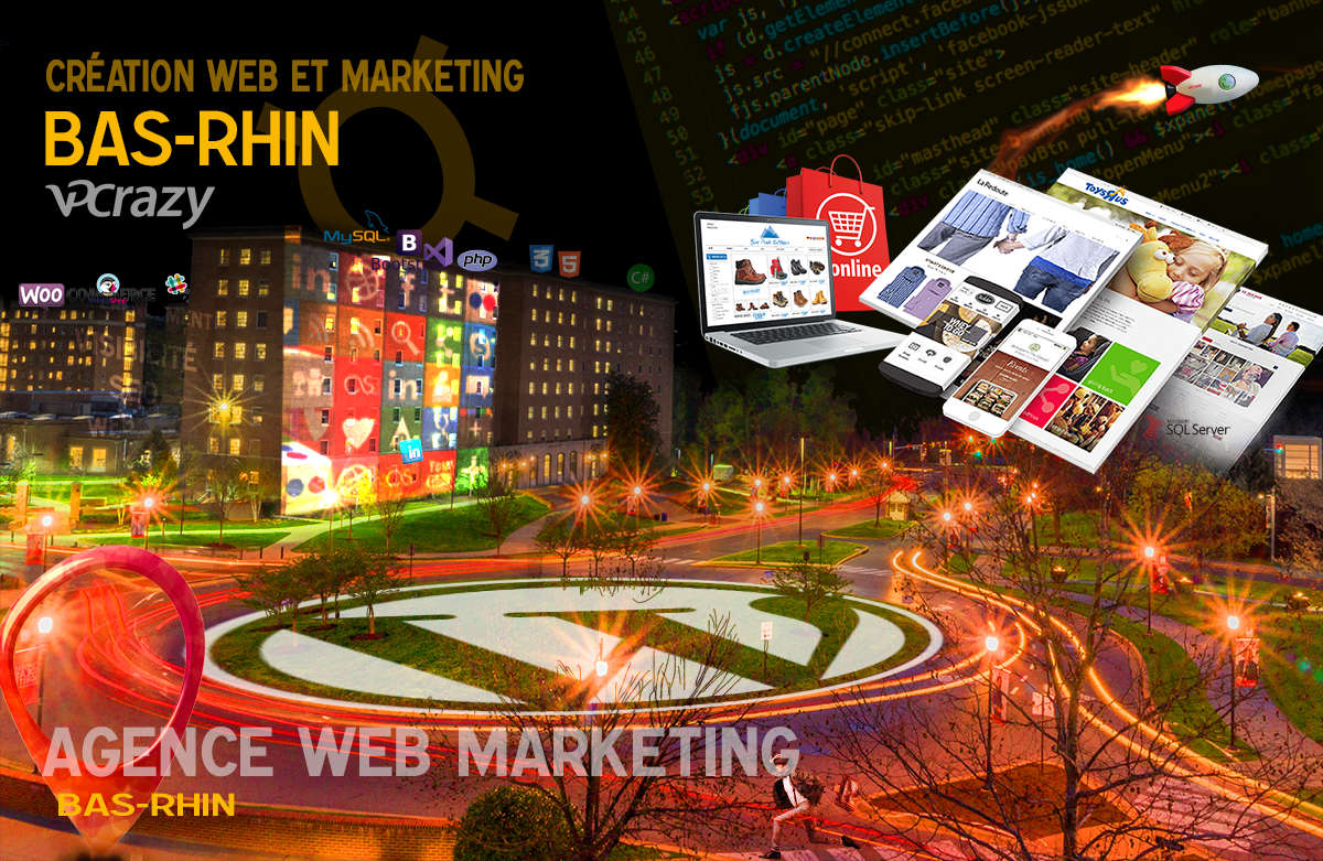 Créateur de site internet Bas-Rhin et Marketing Web