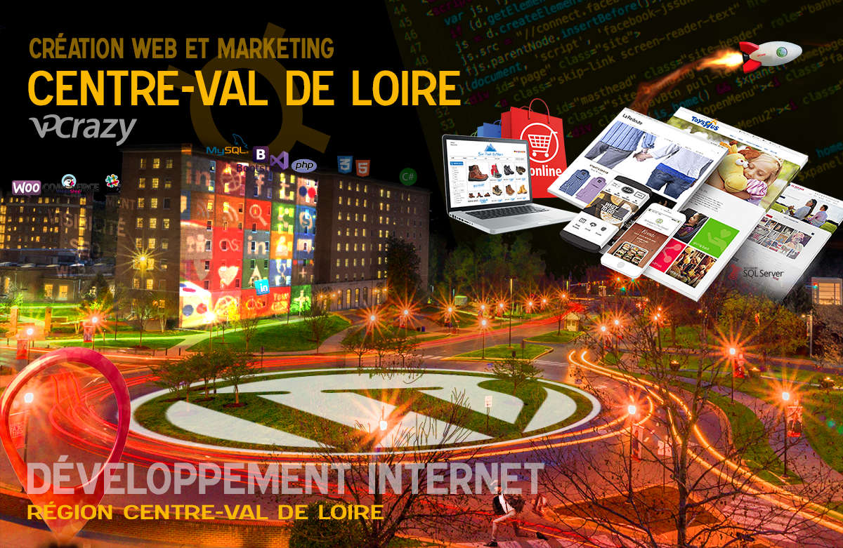 Créateur de site internet Centre-Val de Loire et Marketing Web