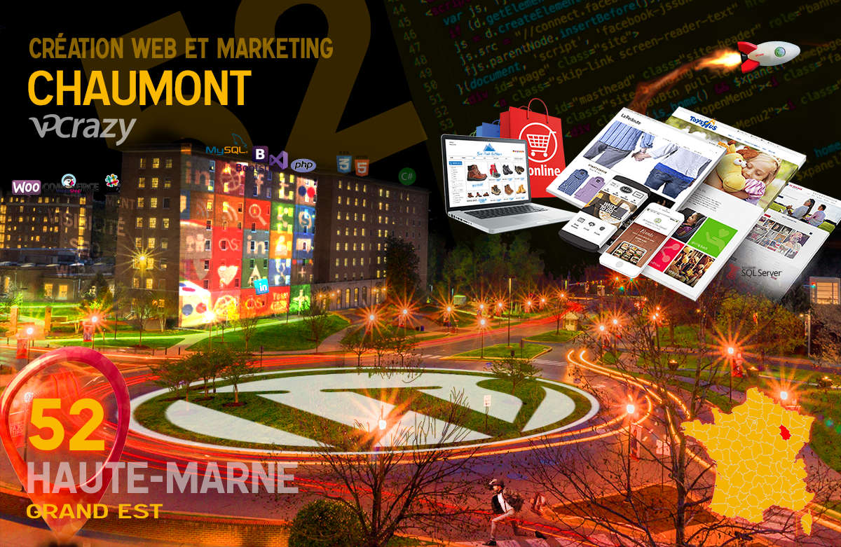 Créateur de site internet Chaumont et Marketing Web