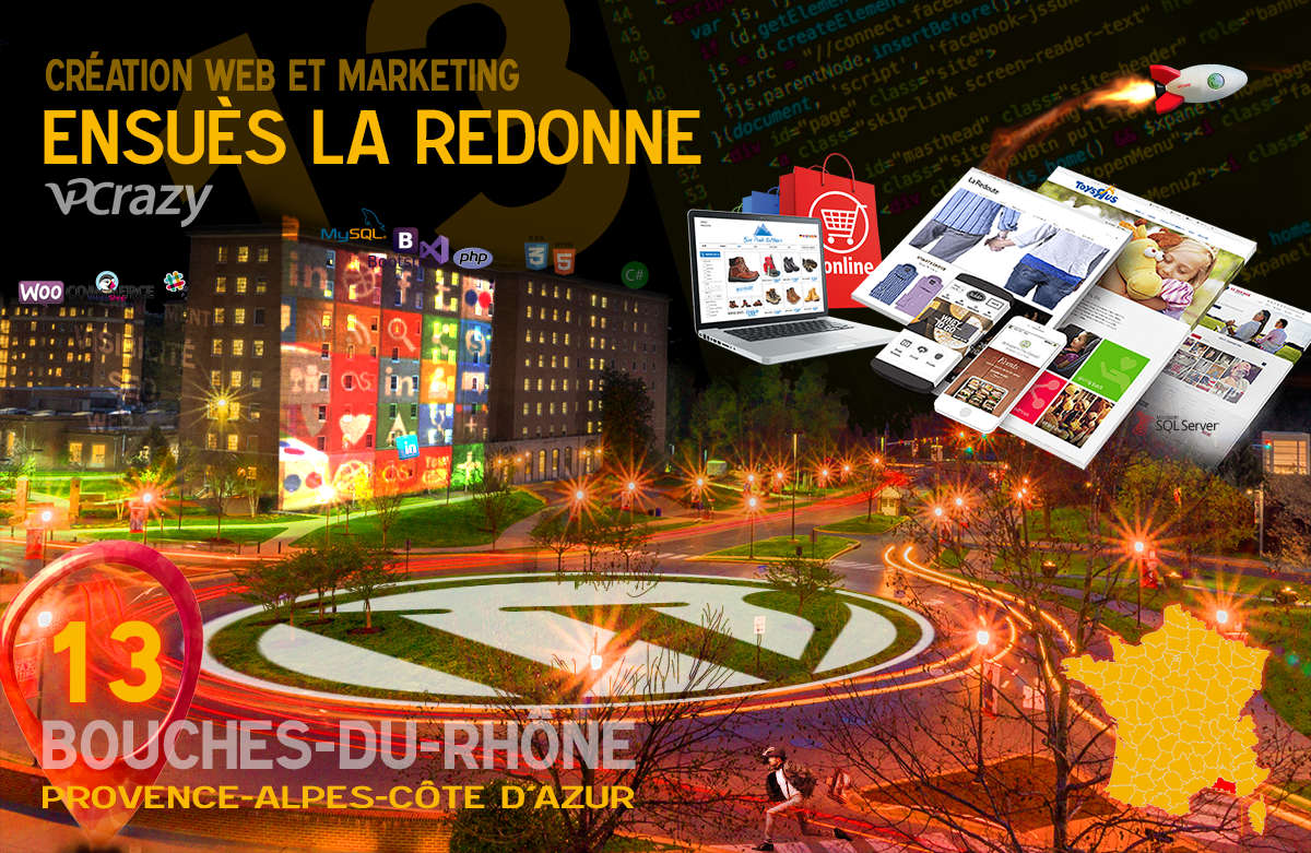 Créateur de site internet Ensuès-la-Redonne et Marketing Web