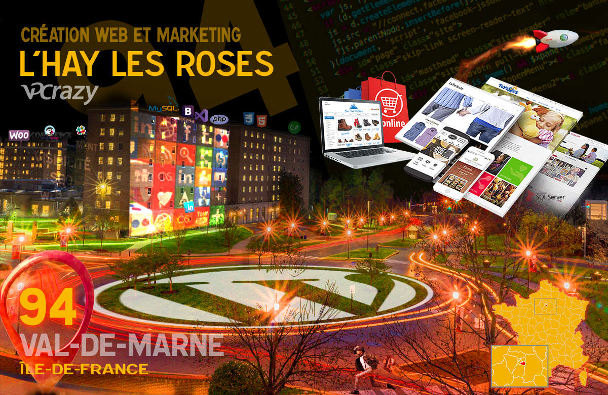 Créateur de site internet L'Hay-les-Roses et Marketing Web