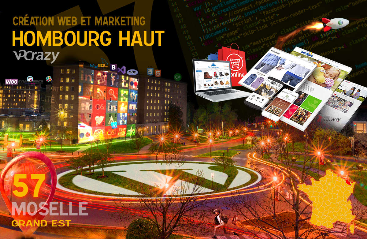 Créateur de site internet Hombourg-Haut et Marketing Web