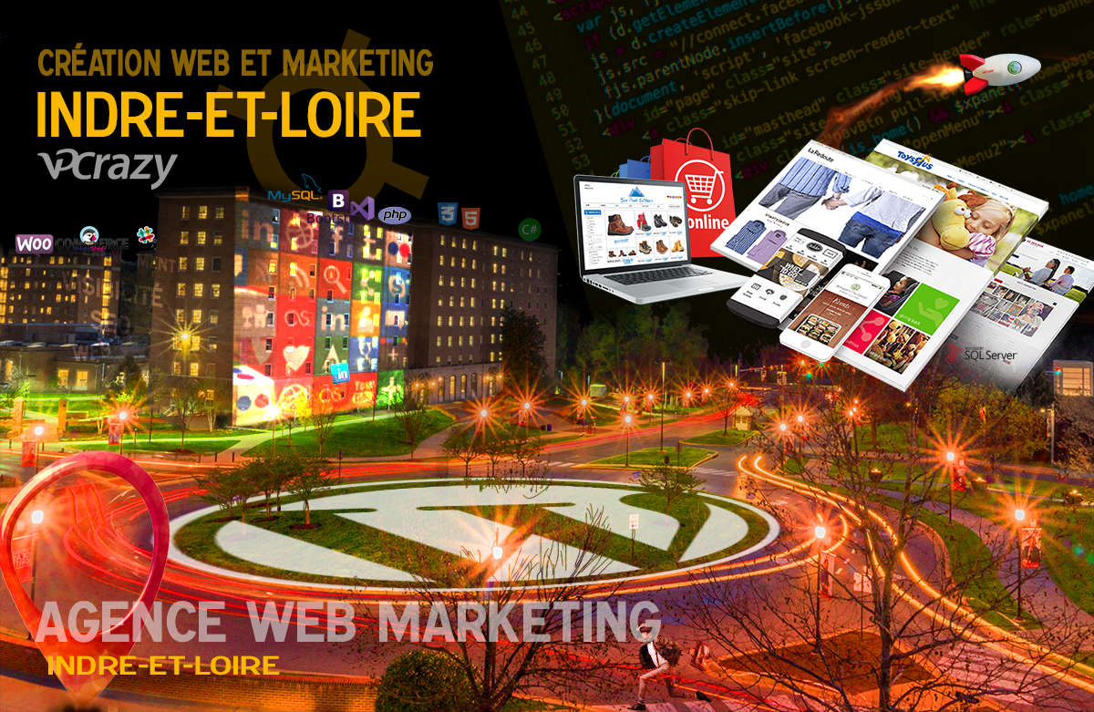 Créateur de site internet Indre-et-Loire et Marketing Web