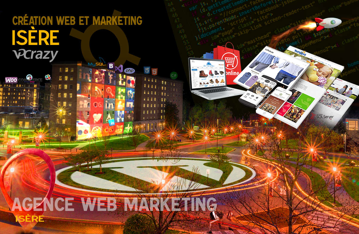 Créateur de site internet Isère et Marketing Web
