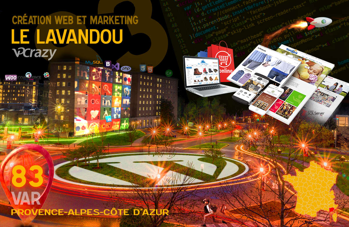 Créateur de site internet Le Lavandou et Marketing Web
