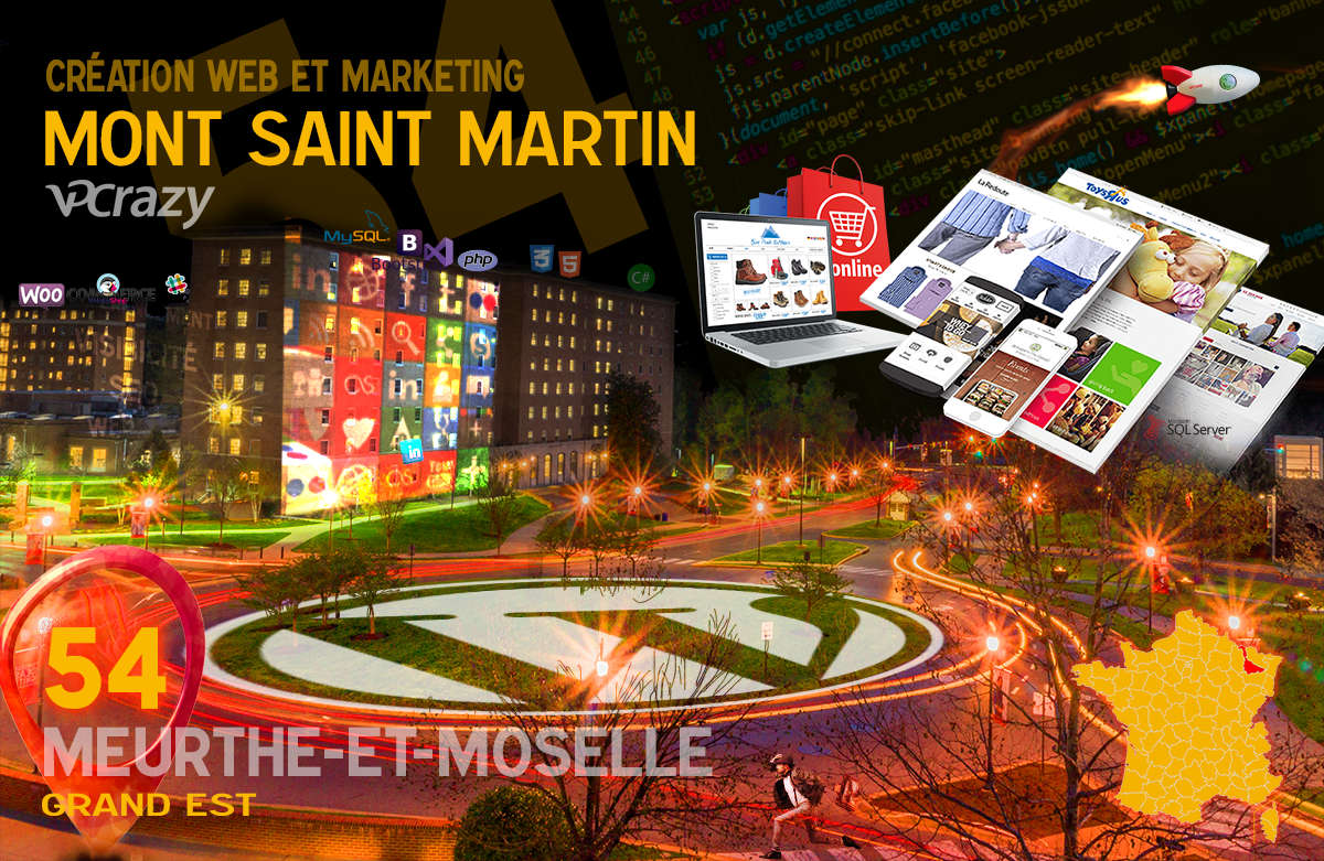 Créateur de site internet Mont-Saint-Martin et Marketing Web