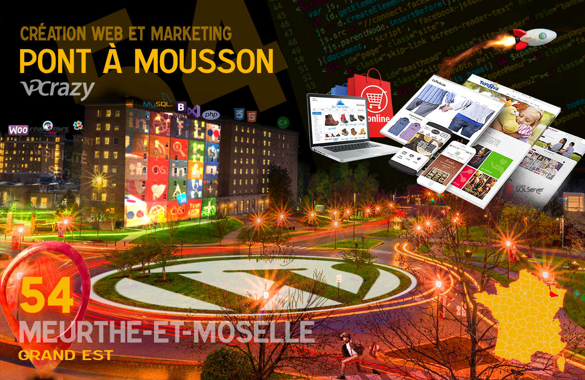 Créateur de site internet Pont-à-Mousson et Marketing Web