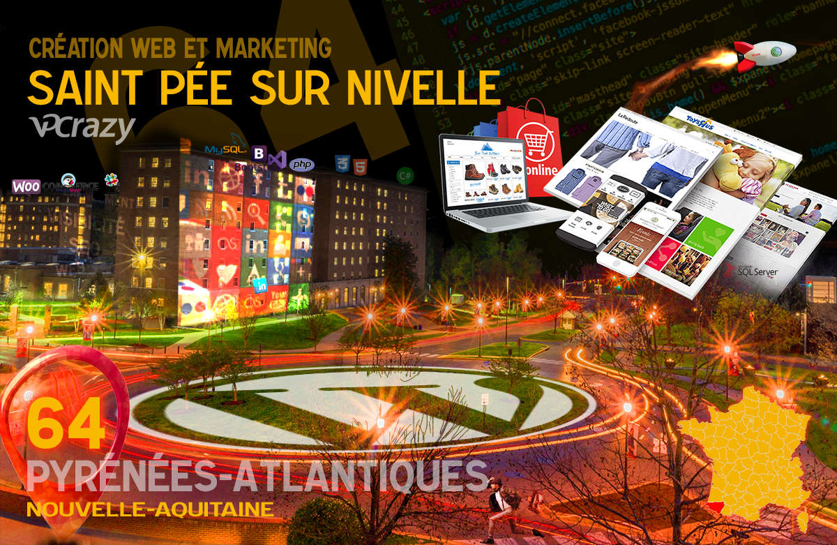 Créateur de site internet Saint-Pée-sur-Nivelle et Marketing Web