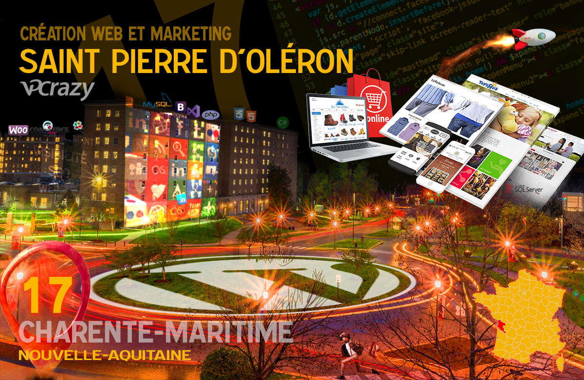Créateur de site internet Saint-Pierre-d'Oléron et Marketing Web