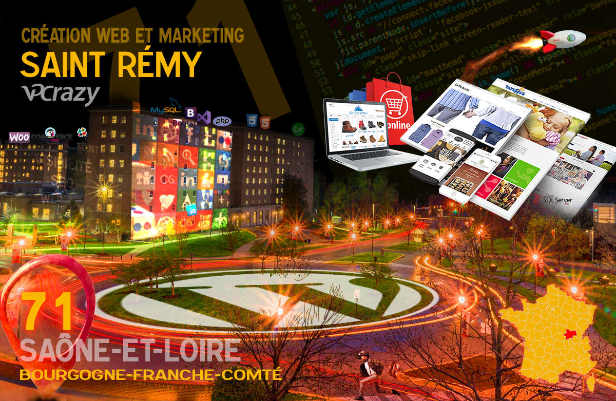 Créateur de site internet Saint-Rémy et Marketing Web