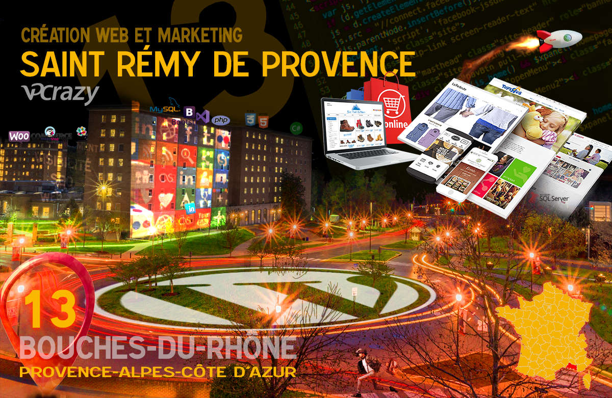 Créateur de site internet Saint-Rémy-de-Provence et Marketing Web