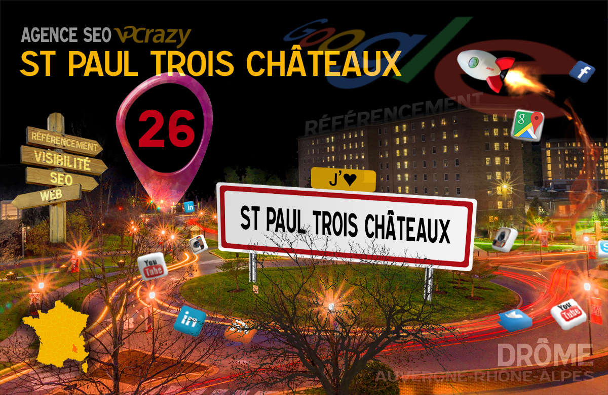 Référencement Internet St-Paul-Trois-Châteaux