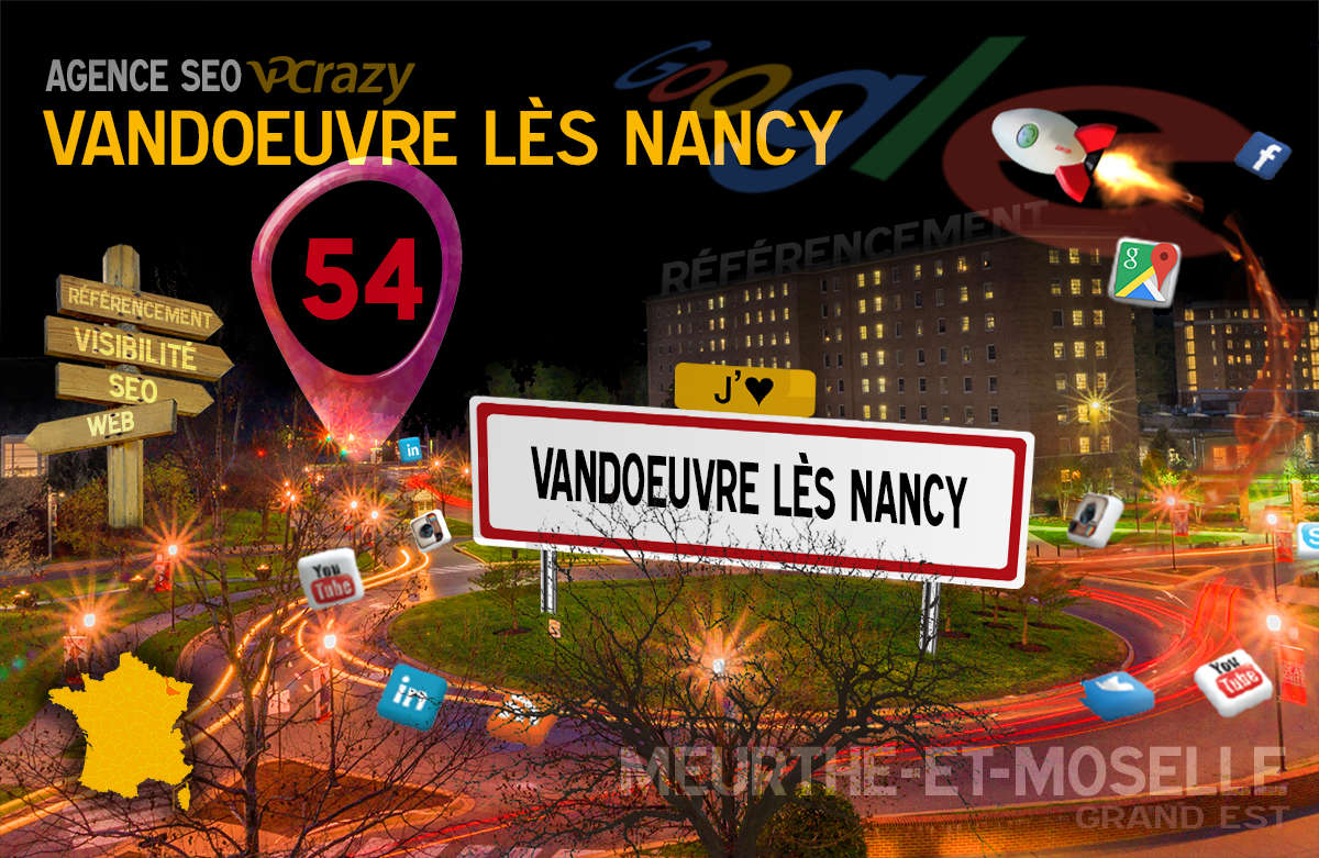 Référencement Internet Vandoeuvre-lès-Nancy