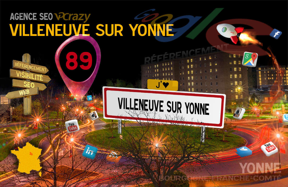 RÃ©fÃ©rencement Internet Villeneuve-sur-Yonne