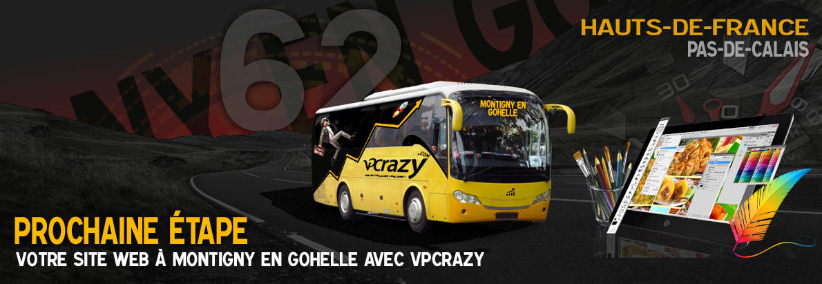 Meilleure agence de conception de sites Internet Montigny-en-Gohelle 62640