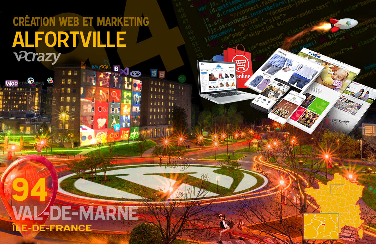 Créateur de site internet Alfortville et Marketing Web