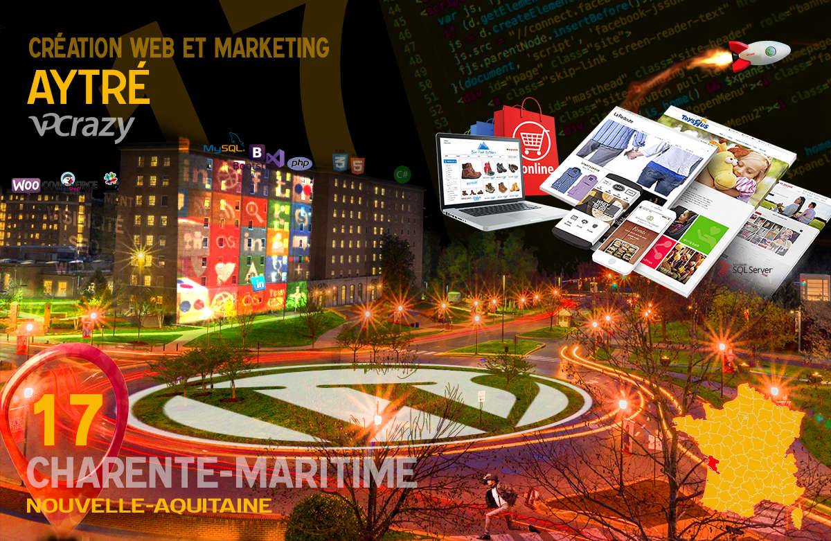 Créateur de site internet Aytré et Marketing Web