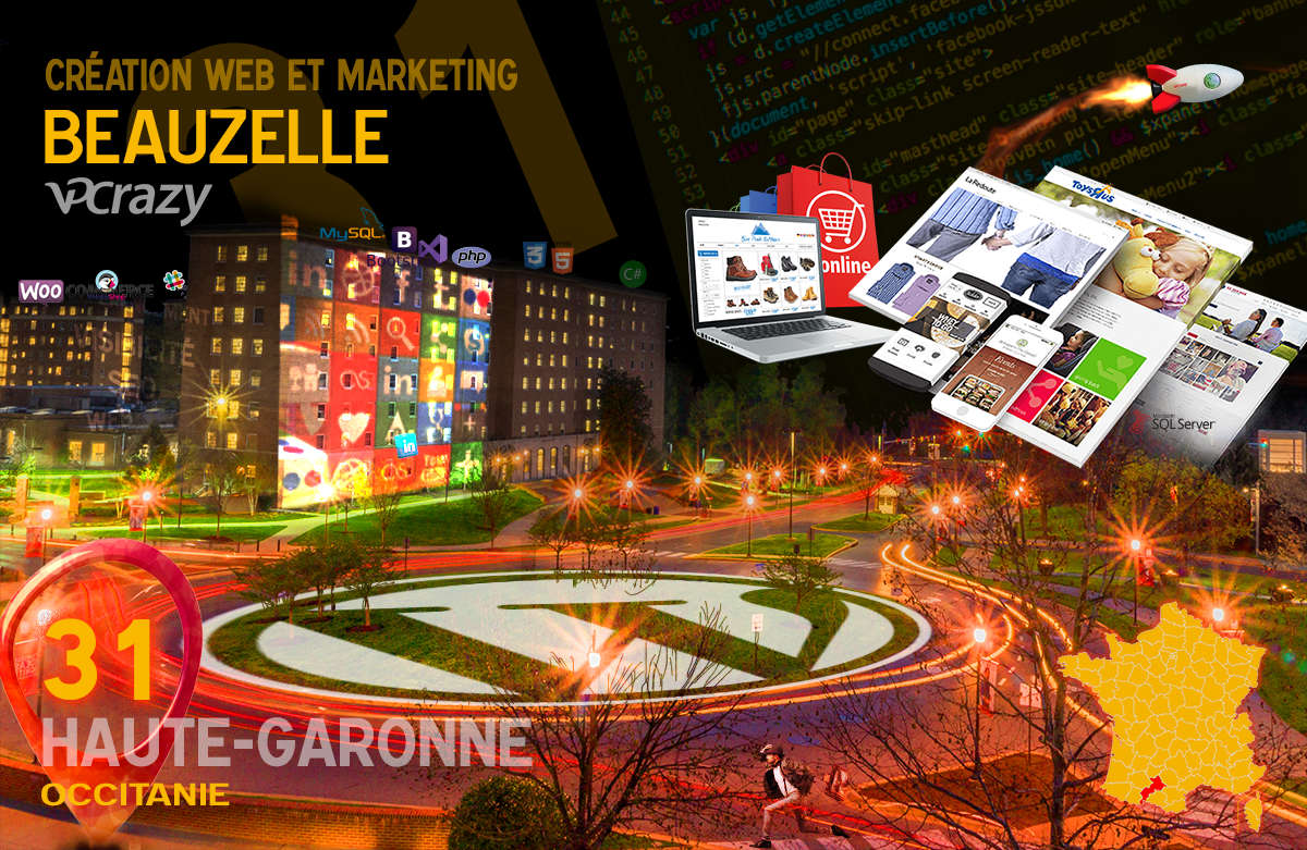 Créateur de site internet Beauzelle et Marketing Web