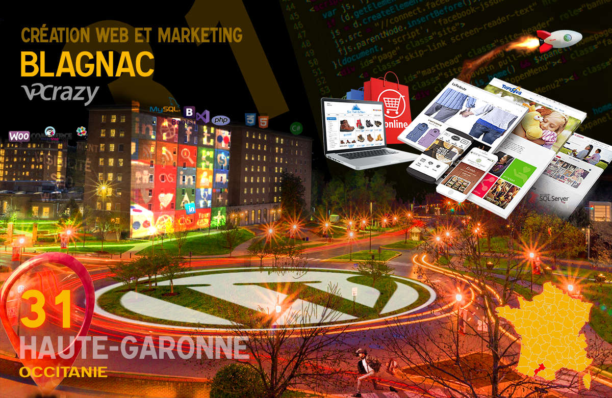 Créateur de site internet Blagnac et Marketing Web