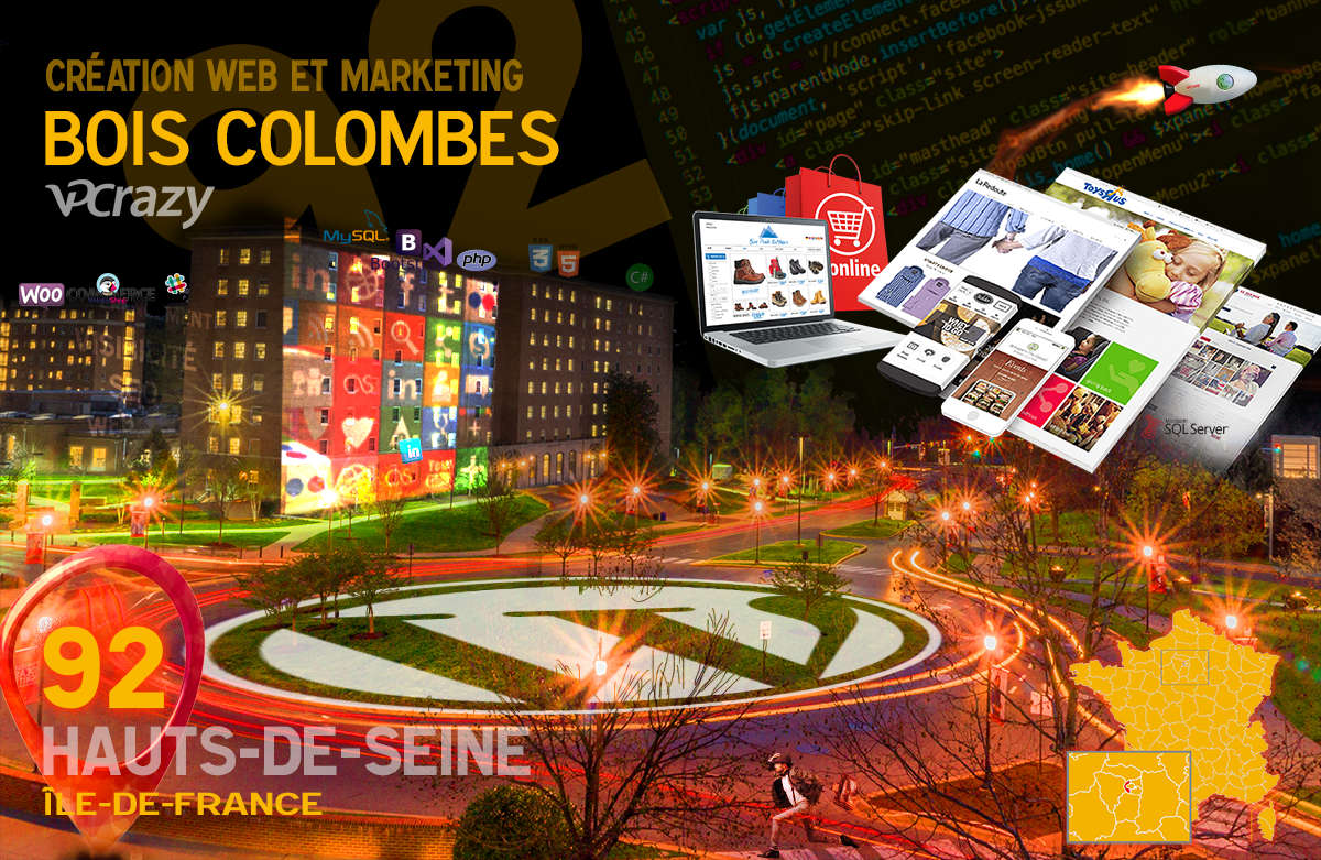 Créateur de site internet Bois-Colombes et Marketing Web