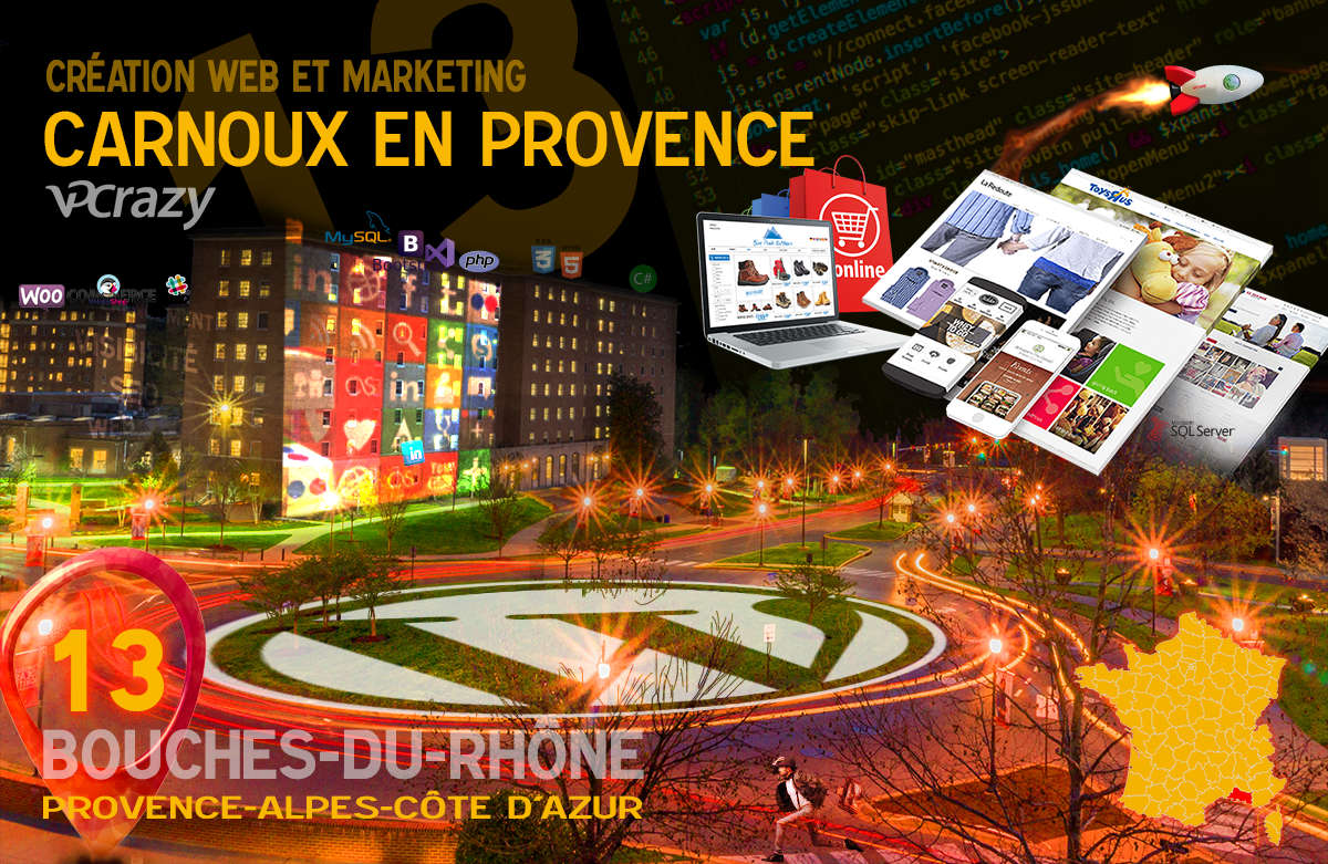 Créateur de site internet Carnoux-en-Provence et Marketing Web