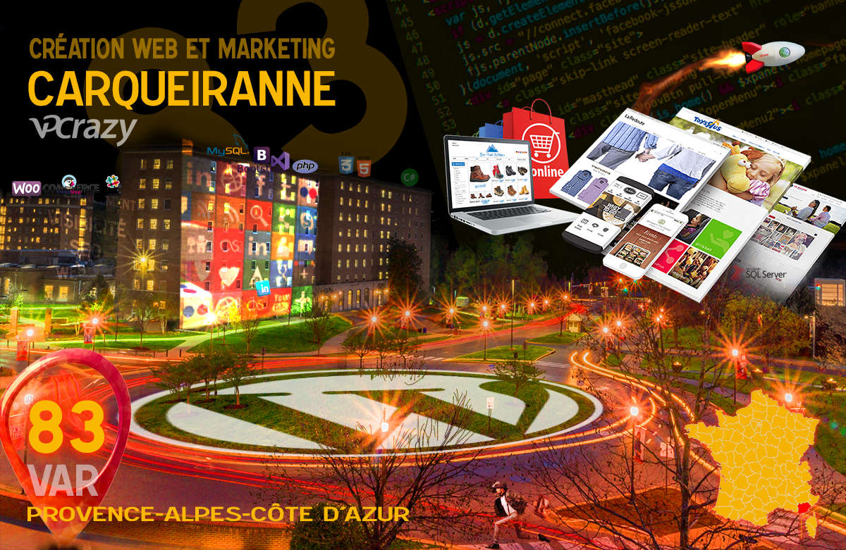 Créateur de site internet Carqueiranne et Marketing Web