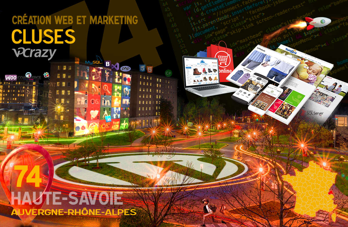 Créateur de site internet Cluses et Marketing Web