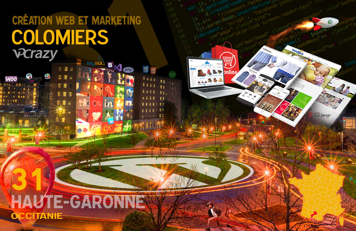 Créateur de site internet Colomiers et Marketing Web