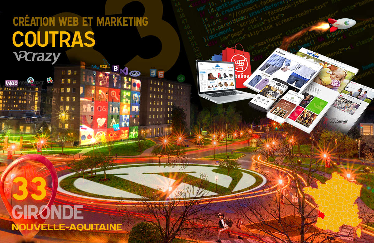 Créateur de site internet Coutras et Marketing Web