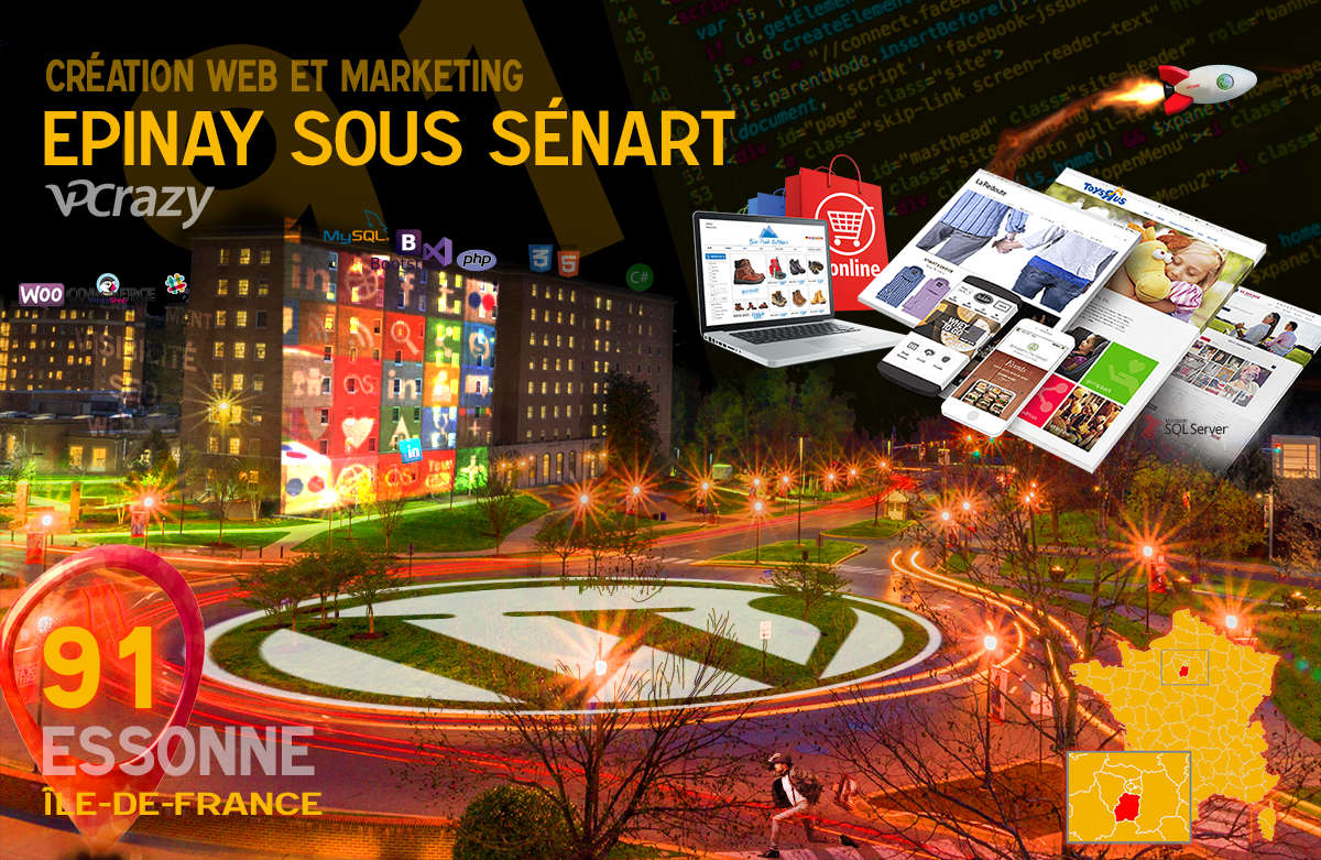 Créateur de site internet Epinay-sous-Sénart et Marketing Web