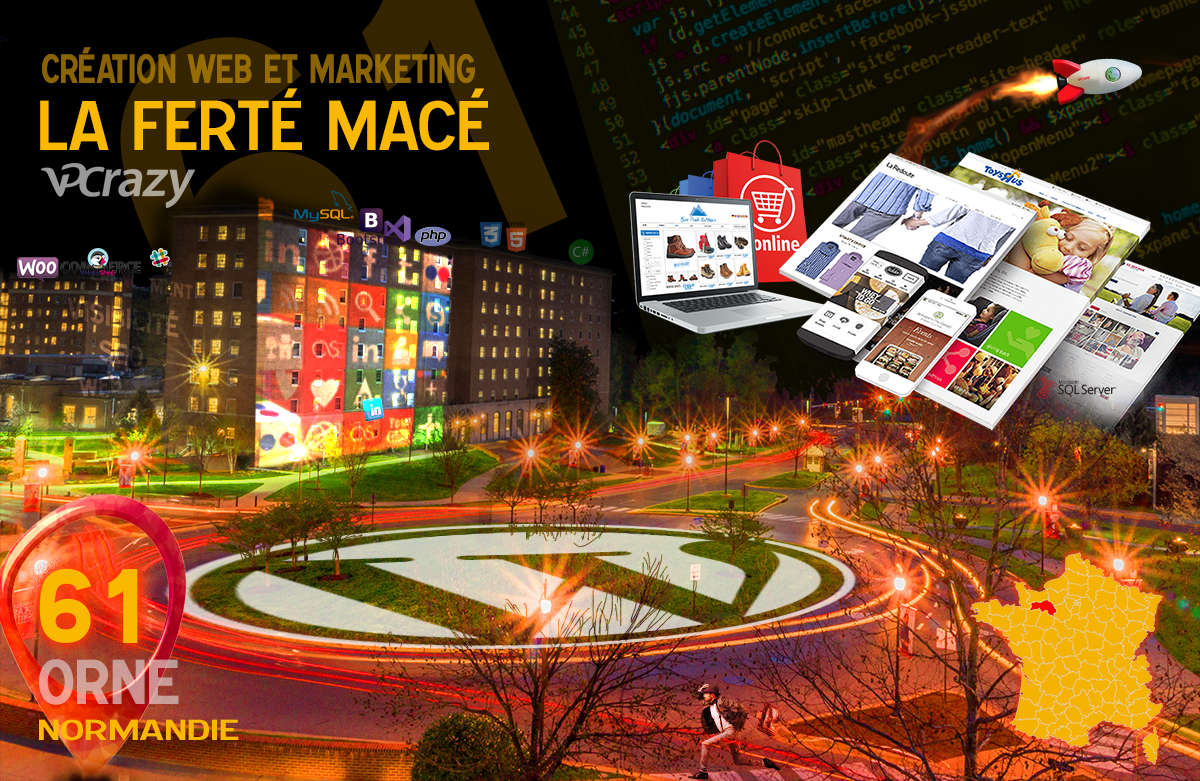 Créateur de site internet La Ferté-Macé et Marketing Web