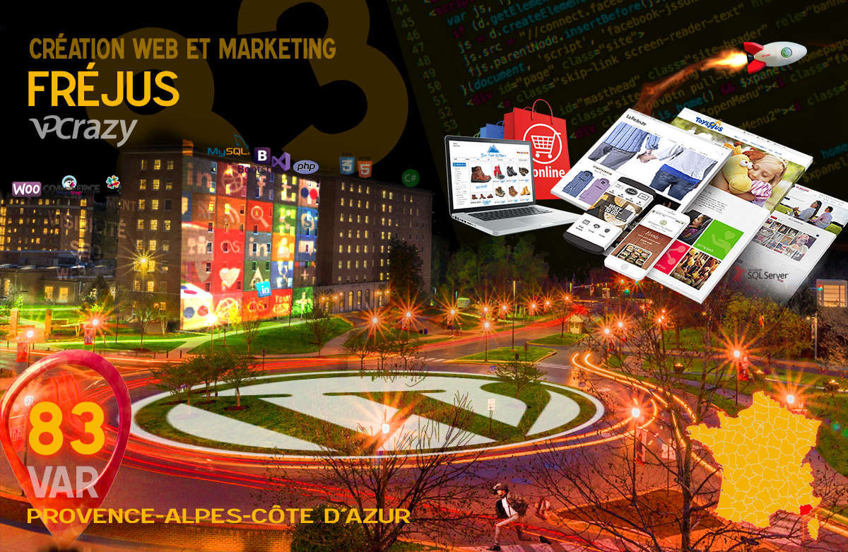 Créateur de site internet Fréjus et Marketing Web