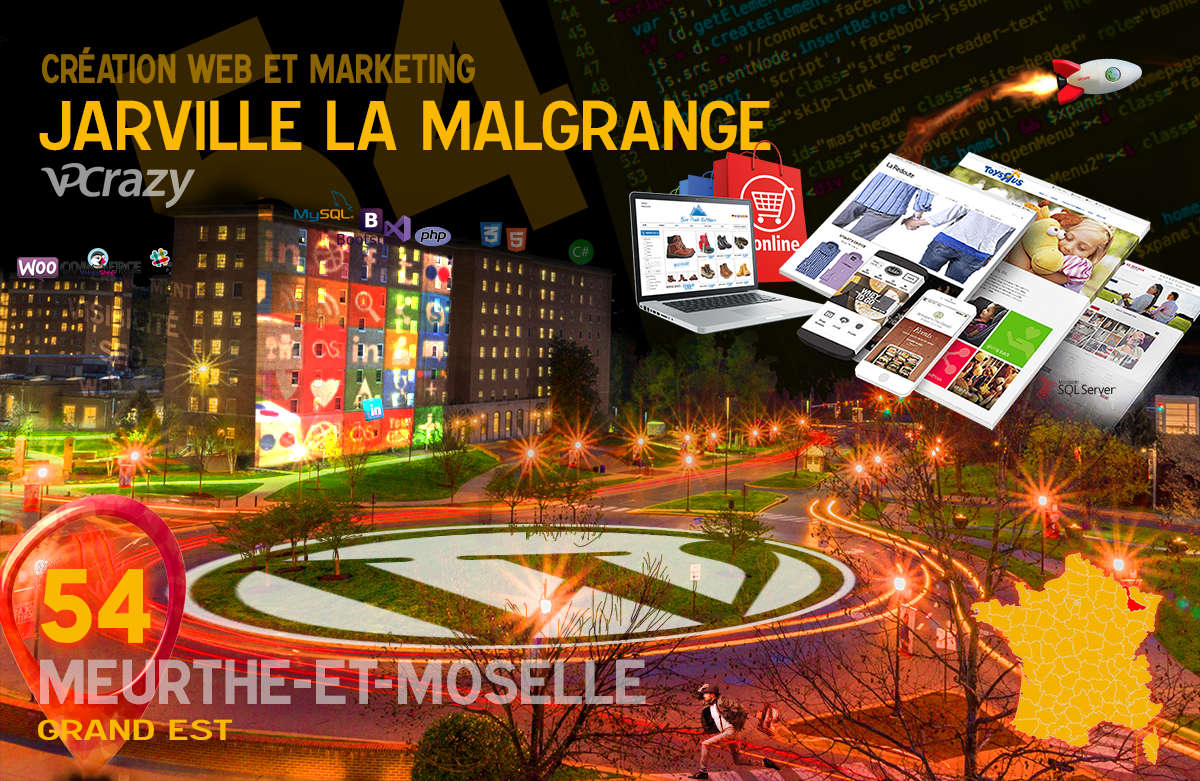 Créateur de site internet Jarville-la-Malgrange et Marketing Web