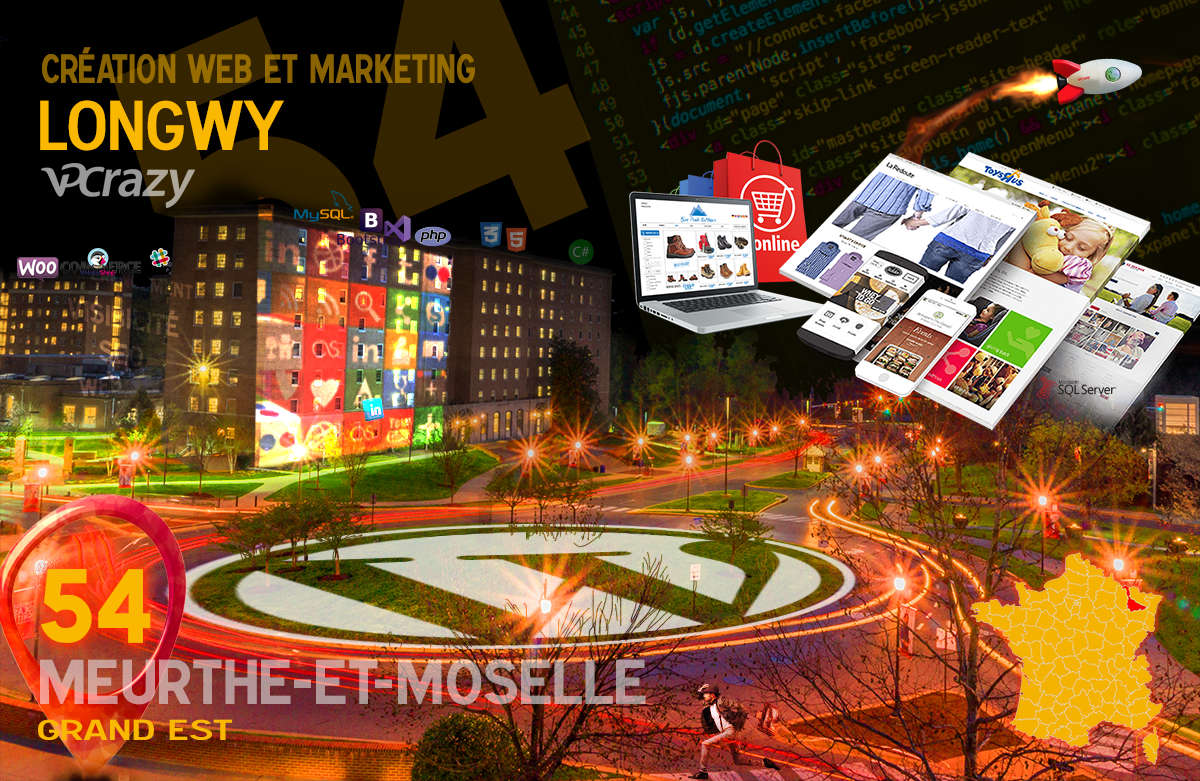 Créateur de site internet Longwy et Marketing Web