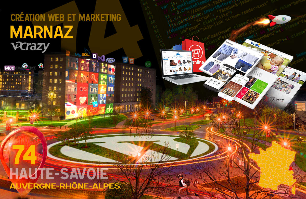 Créateur de site internet Marnaz et Marketing Web