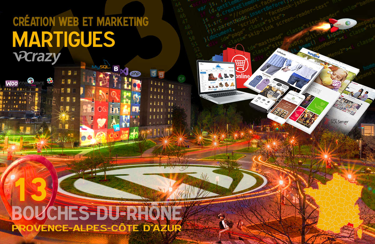 Créateur de site internet Martigues et Marketing Web