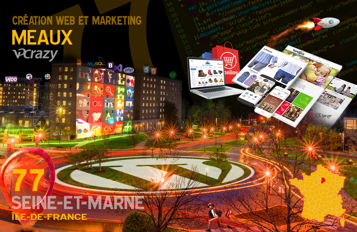 Créateur de site internet Meaux et Marketing Web