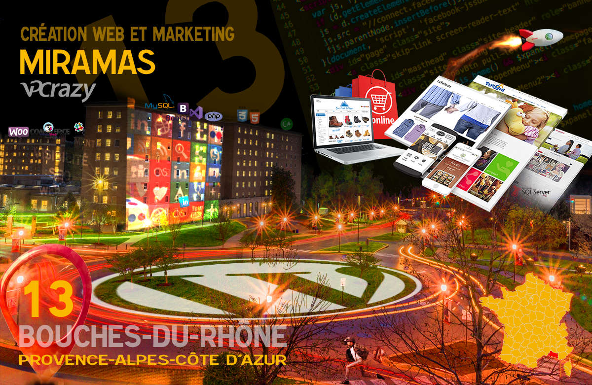 Créateur de site internet Miramas et Marketing Web