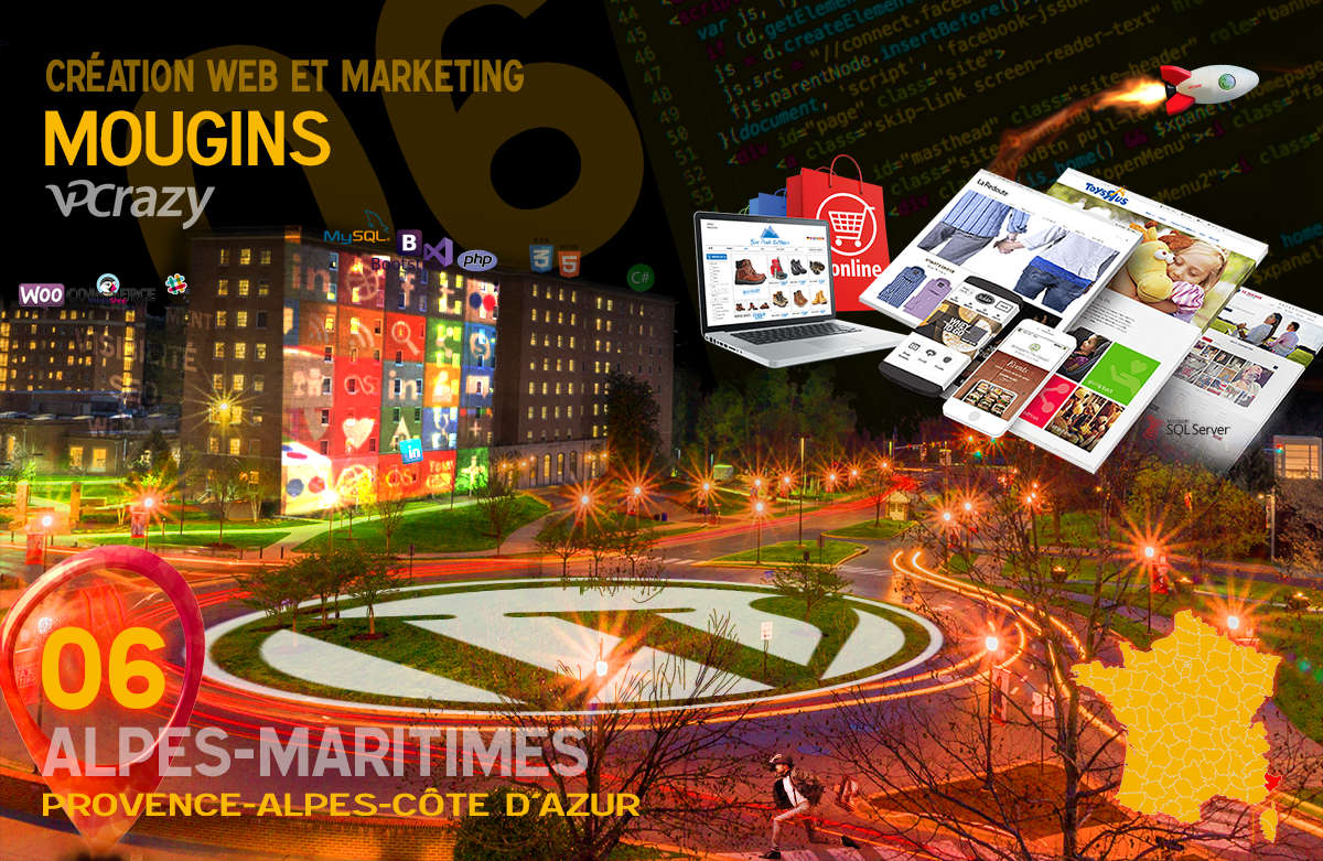 Créateur de site internet Mougins et Marketing Web