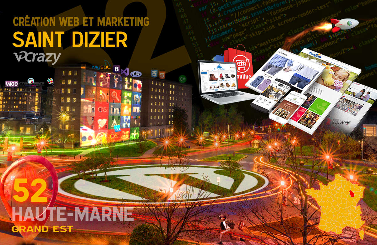 Créateur de site internet Saint-Dizier et Marketing Web