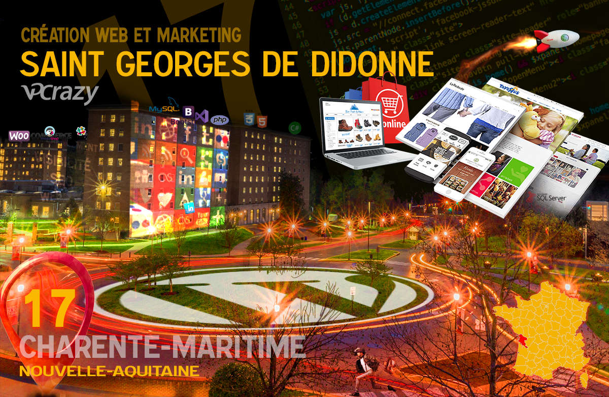 Créateur de site internet Saint-Georges-de-Didonne et Marketing Web