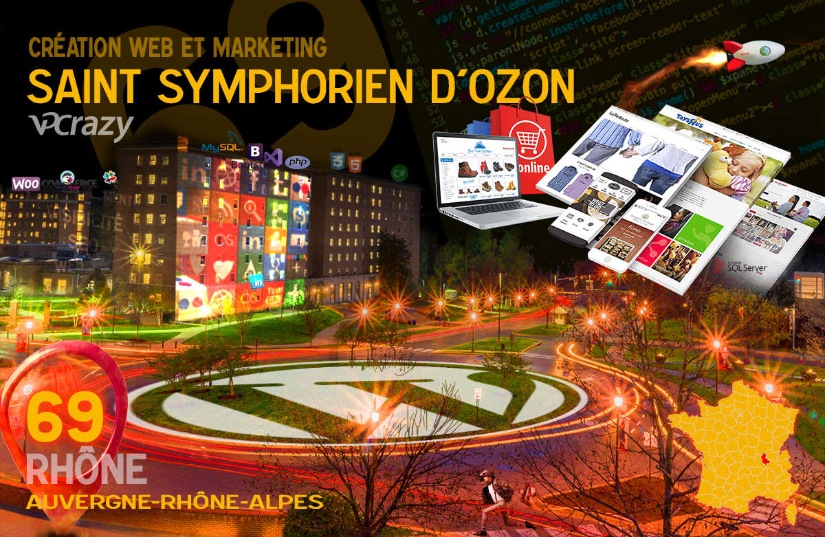 Créateur de site internet Saint-Symphorien-d'Ozon et Marketing Web