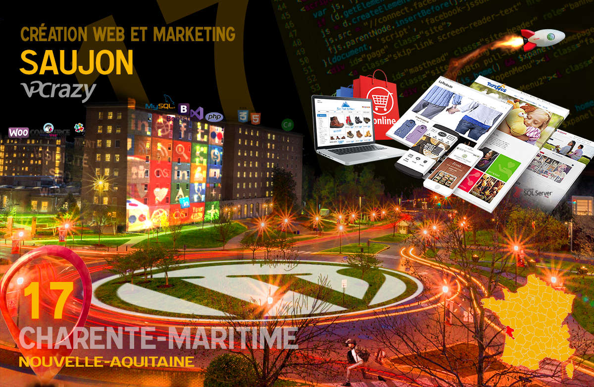 Créateur de site internet Saujon et Marketing Web