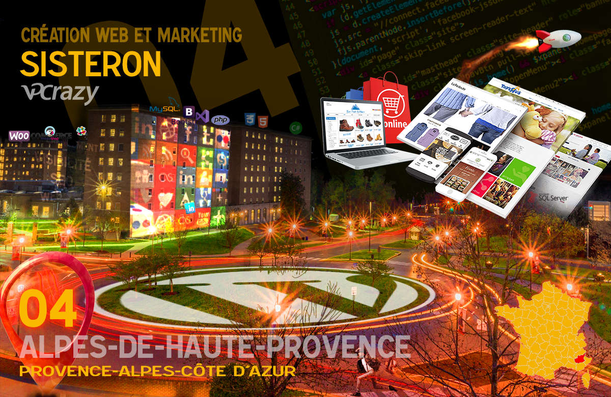 Créateur de site internet Sisteron et Marketing Web