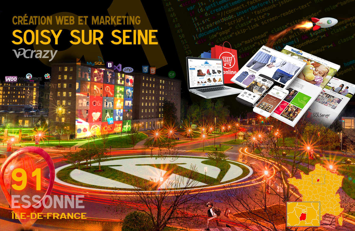 Créateur de site internet Soisy-sur-Seine et Marketing Web