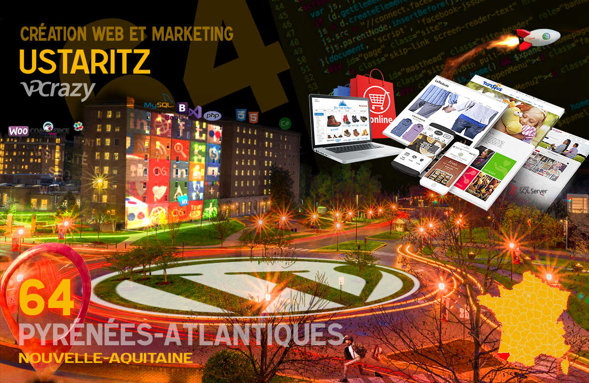 Créateur de site internet Ustaritz et Marketing Web