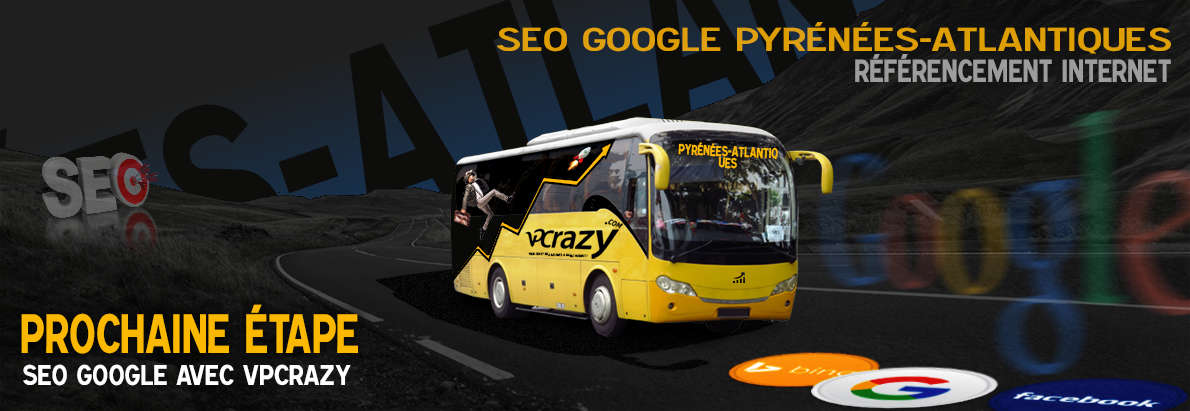 Agence SEO Google Pyrénées-Atlantiques