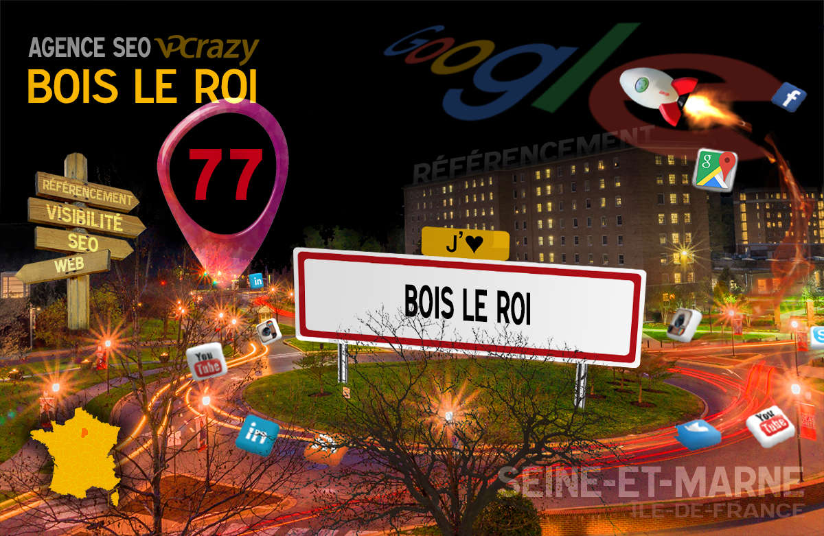 Référencement Internet Bois-le-Roi